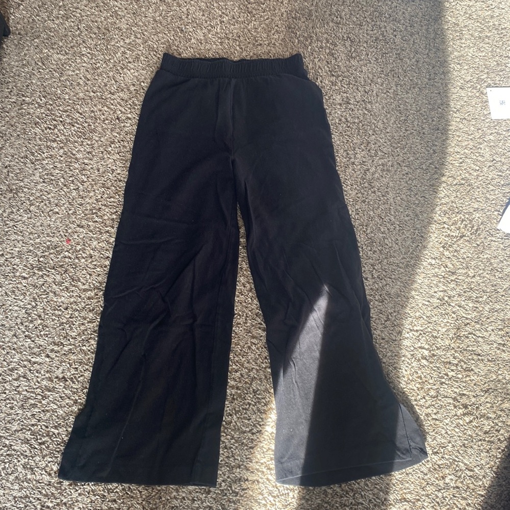 Black sweat pants Zara